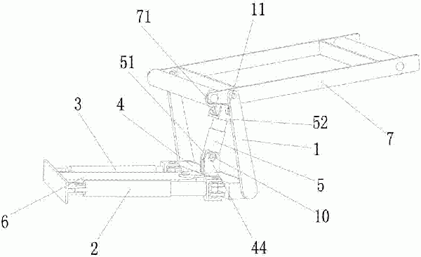 一種懸空式掘進機二運皮帶轉載機的制作方法