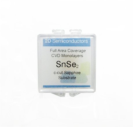 2D Semiconductors CVD藍寶石基底單層二硒化錫SnSe2連續(xù)薄