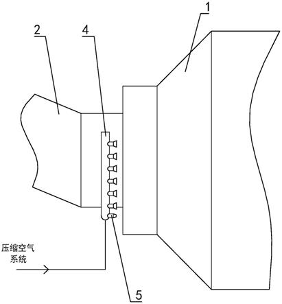 一種磨煤機(jī)入口防漏裝置的制作方法