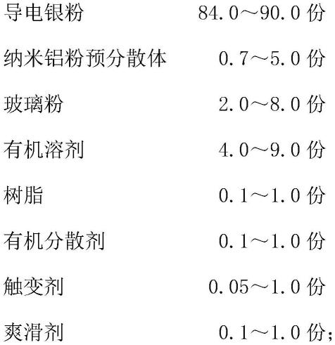 用于低溫燒結的晶體硅太陽電池銀鋁漿、制備方法、用途與流程