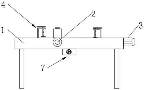 鉆孔機(jī)用固定裝置的制作方法