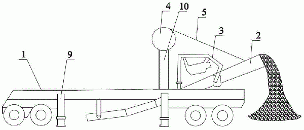 移動(dòng)破碎站大傾角折疊皮帶機(jī)