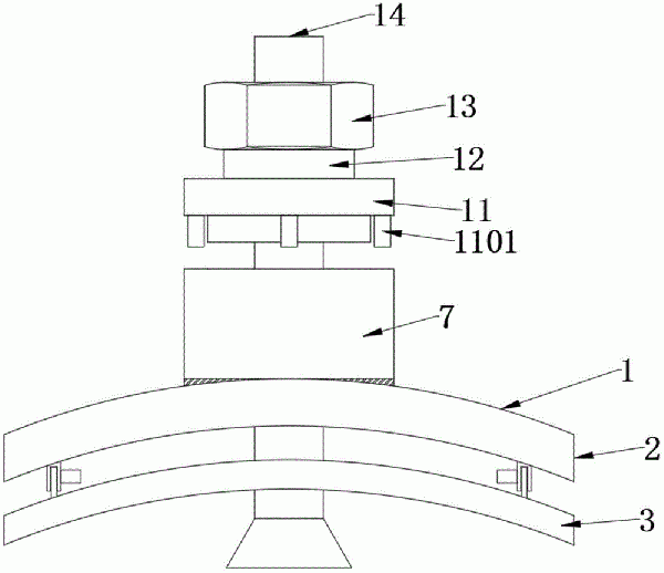 棒磨機(jī)筒體漏漿螺栓結(jié)構(gòu)