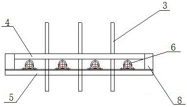 礦井提升機(jī)平衡繩新型保護(hù)隔離裝置的制作方法