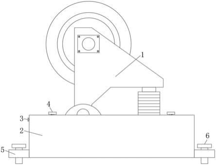 礦井提升用雙排滾輪罐耳的制作方法