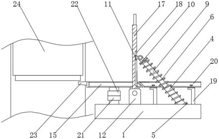 礦井井底用手動(dòng)搖臺(tái)的制作方法