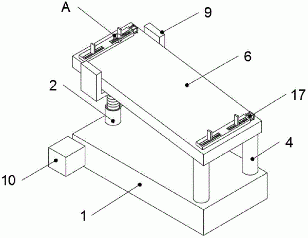 螺旋輸送機(jī)多位支撐機(jī)構(gòu)