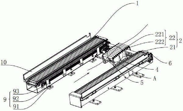 用于托盤(pán)輸送的鏈板輸送機(jī)