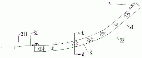 刮板輸送機(jī)及機(jī)尾活動(dòng)翼板