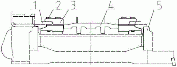 刮板輸送機(jī)用分體免開孔式新型阻鏈器