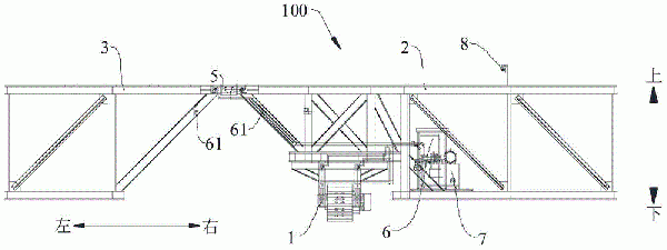 具有萬(wàn)向關(guān)節(jié)軸承組件的帶式輸送機(jī)