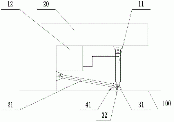 防滑移裝置及移置式帶式輸送機(jī)