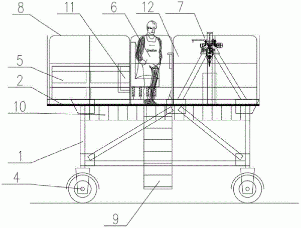 帶式輸送機檢修車