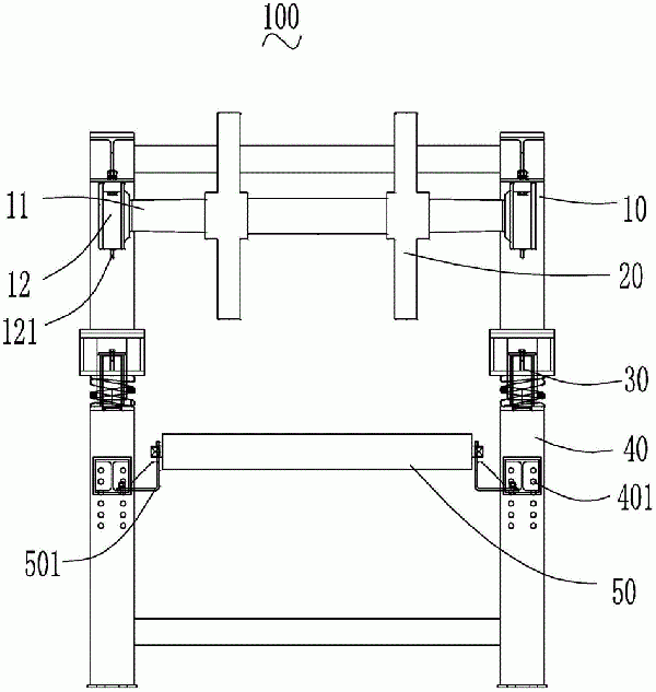 帶式輸送機(jī)用浮動(dòng)式壓帶裝置及帶式輸送機(jī)