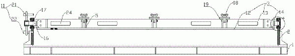 用于帶式輸送機(jī)中間架生產(chǎn)的可調(diào)角度鉆孔機(jī)構(gòu)