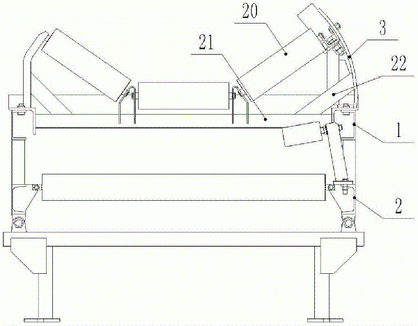 平面轉(zhuǎn)彎帶式輸送機(jī)