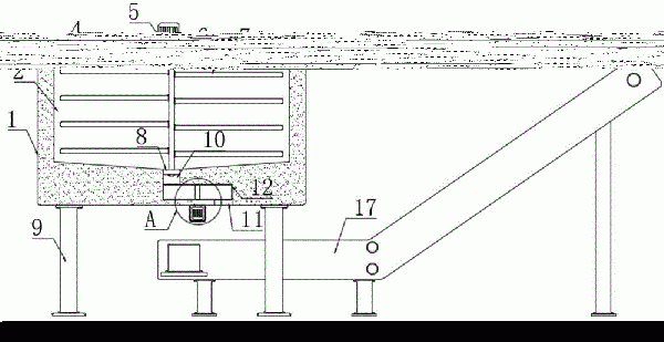 具有上料功能的帶式輸送機(jī)