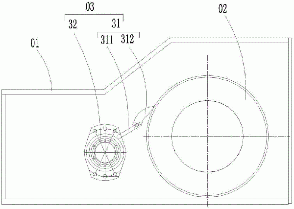 具有清料功能的帶式輸送機(jī)機(jī)尾及帶式輸送機(jī)