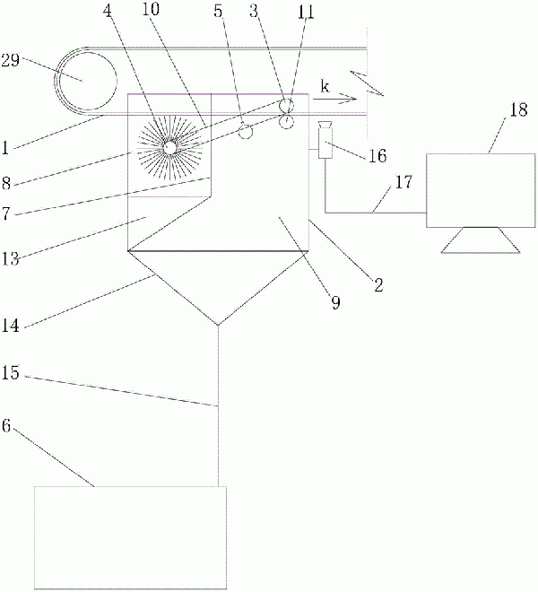 干濕分離的帶式輸送機的清掃裝置