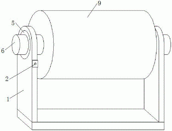 便于安裝的帶式輸送機(jī)托輥