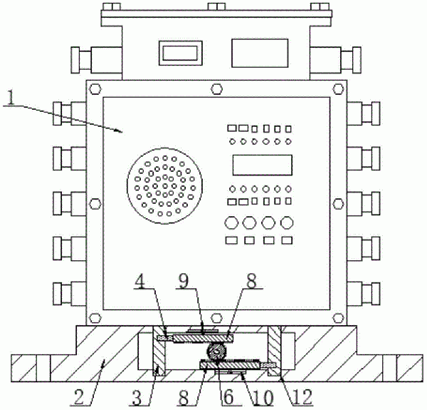 便于安裝的帶式輸送機(jī)保護(hù)裝置主機(jī)