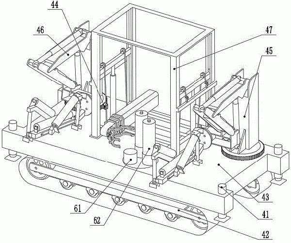 運(yùn)行中帶式輸送機(jī)托輥更換車(chē)