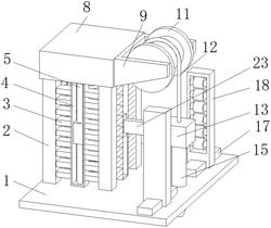 具有穩(wěn)固裝置的大直徑工程鉆機(jī)