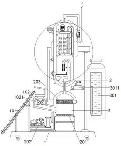 稀土廢料的常壓焚燒爐投料機構