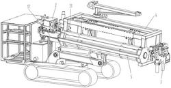 可自動裝卸鉆桿的多鉆桿鉆機