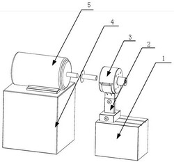 小型電機(jī)傳動(dòng)軸振動(dòng)測量裝置