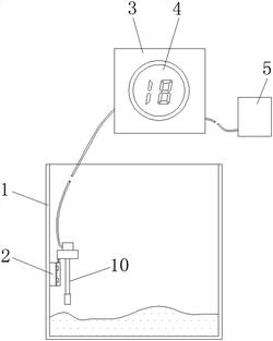 電鏟挖掘機(jī)內(nèi)集中潤滑油箱油量監(jiān)測裝置