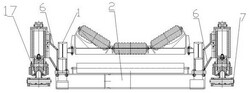 皮帶輸送機(jī)機(jī)尾移動(dòng)裝置