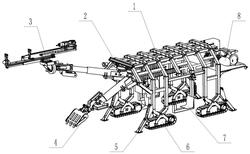 履帶行走式支架鉆裝機(jī)