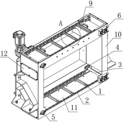 輸送機(jī)環(huán)形自動清料裝置