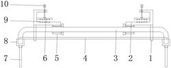 礦用輸送帶整體帶生產(chǎn)用卷布機(jī)用的壓布結(jié)構(gòu)