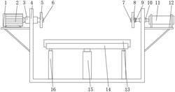 礦用輸送帶整體帶生產(chǎn)用卷布機(jī)的導(dǎo)布制卷裝置