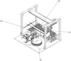 轉(zhuǎn)盤式芯片分選機整機機構(gòu)