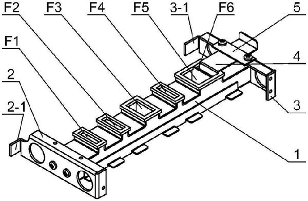 雙風(fēng)機(jī)分格吸風(fēng)送紙裝置