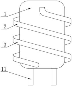 浮選機用空氣和藥劑多向?qū)胙b置