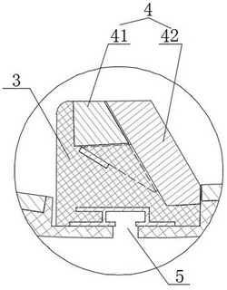 球磨機(jī)、半自磨機(jī)、自磨機(jī)的筒體復(fù)合襯板的結(jié)構(gòu)