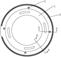 C型臂X射線機用分度盤