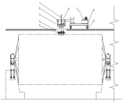 球磨機(jī)磨口自動(dòng)開(kāi)閉裝置