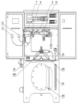 連鑄機(jī)雙面十二出口油氣潤滑站