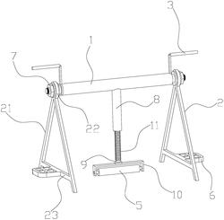 無(wú)齒輪球磨機(jī)筒內(nèi)橡膠內(nèi)襯鋪設(shè)工具