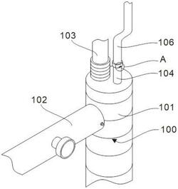 球磨機(jī)加鋼球用管道的安裝結(jié)構(gòu)