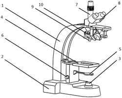 金相顯微鏡物鏡自動(dòng)轉(zhuǎn)換裝置