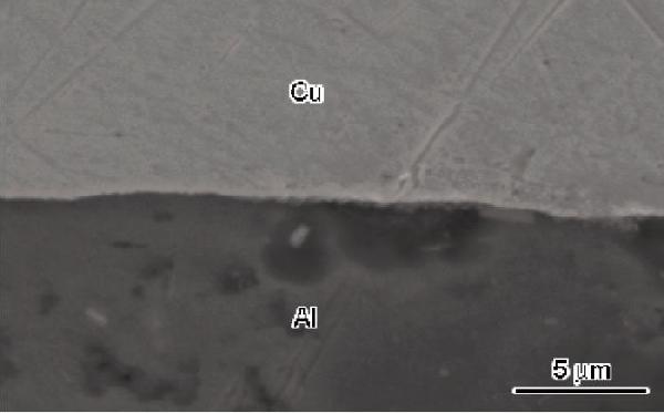 熱處理對冷軋銅鋁復合板材界面擴散層結(jié)構(gòu)的影響*