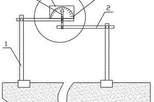 簡易地質(zhì)裂縫測量裝置
