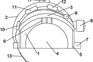 可探測瓦斯?jié)舛鹊姆缐m型礦井安全帽