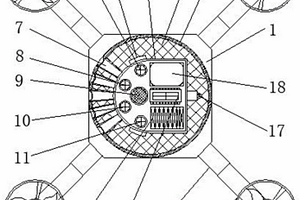 具有氣體檢測功能的采礦用照明型無人機